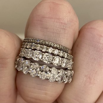 R & H Jewelers - My stack. The bottom two made by R & H - Jewelry Near Me - Upland, California R & H Jewelers - My stack. The bottom two made by R & H - Jewelry Near Me - Upland, California