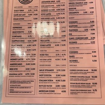 2 Queens Coffee - Menu - Honey Near Me - Narrowsburg, New York