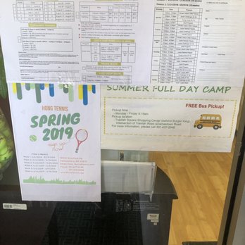 Hong Tennis Training Center - Tennis Near Me - Gaithersburg, Maryland Hong Tennis Training Center - Tennis Near Me - Gaithersburg, Maryland