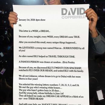 David Copperfield - Email photo - Magicians Near Me - Las Vegas, Nevada