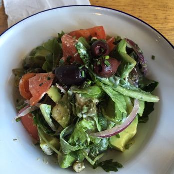 Kentro Greek Kitchen - Forgot what kinda salad but was good. We enjoyed the beet salad over this one. - Greek Near Me - Fullerton, California