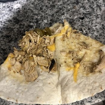 Tacos 4 Life - The inside of quesadilla barely had any cheese - Tacos Near Me - Charlotte, North Carolina