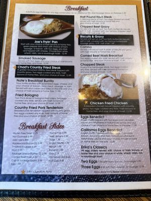 Menu photo 3 Erika’s Place Noblesville, IN