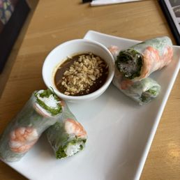 Shrimp and pork spring roll Shrimp and pork spring roll