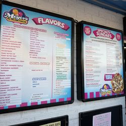 Meyer'S Ice Cream - Menu
