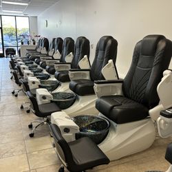 Lulu Nail Bar - Upgraded 10 pedicure chairs for all lovely customers.