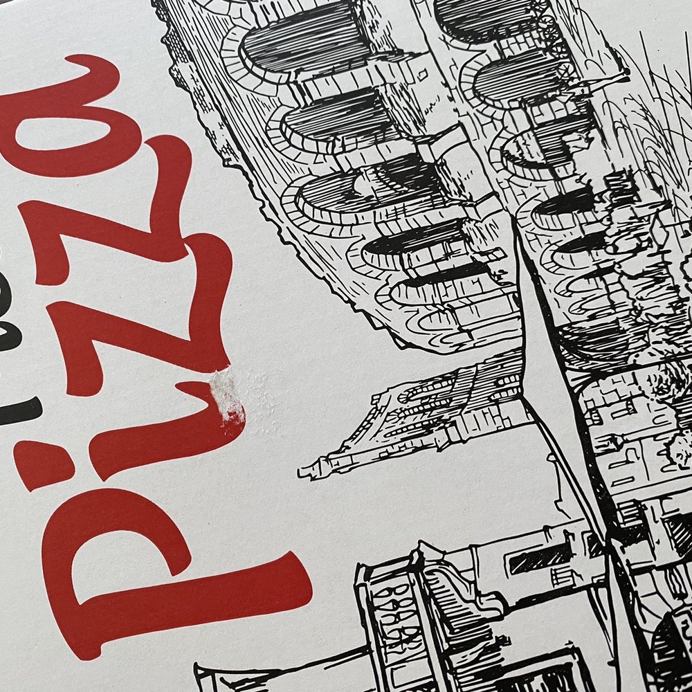 My Pizza - a drawing of a pizza restaurant - Pizza Near Me - Staten Island, New York My Pizza - a drawing of a pizza restaurant - Pizza Near Me - Staten Island, New York