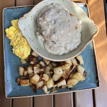 First Watch - Biscuits and Turkey Sausage Gravy with Eggs - Breakfast & Brunch Near Me - Smyrna, Georgia First Watch - Biscuits and Turkey Sausage Gravy with Eggs - Breakfast & Brunch Near Me - Smyrna, Georgia