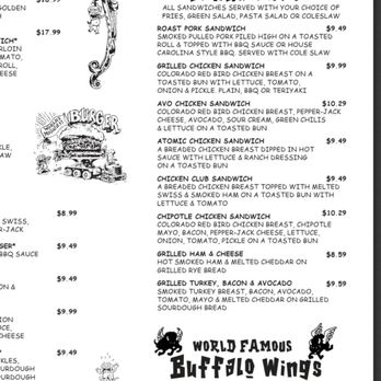Dark Horse - Menu - American Near Me - Boulder, Colorado