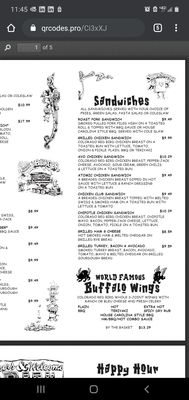 Menu photo 4 Dark Horse Boulder, CO