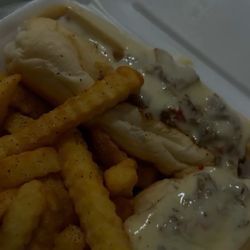 Jbs cheesesteaks - Hollywood - Full cheesesteak extra cheese, with everything (onions, bell peppers, mushrooms)