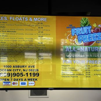 Burger Boyzz - Menu 3 - Ice Cream & Frozen Yogurt Near Me - Ocean City, New Jersey Burger Boyzz - Menu 3 - Ice Cream & Frozen Yogurt Near Me - Ocean City, New Jersey