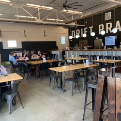Drift Prairie Brewery - Inside dining