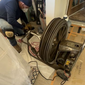 Tomas Rooter - Running the snake to fix our issue - Plumbing Near Me - Alhambra, California Tomas Rooter - Running the snake to fix our issue - Plumbing Near Me - Alhambra, California