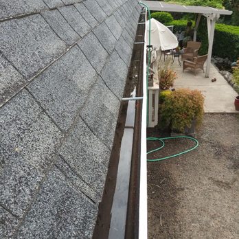 Clear Horizons Cleaning - After gutter cleaning. - Window Washing Near Me Clear Horizons Cleaning - After gutter cleaning. - Window Washing Near Me