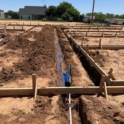 Clark Contracts - Under slab potable water manifold system.