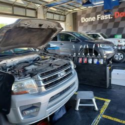 Grease Monkey - Fast, organized, great communication. Was able to make appointments for a few things for when I had more time.