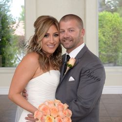 Bronz by Brooke - Me in my wedding day with a spray tan I did myself! Lol not too bad. Hubby would t let me spray him lol