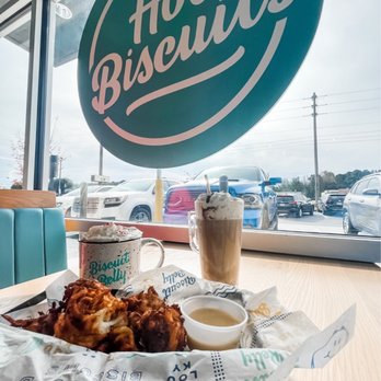 Biscuit Belly - Acworth - Loaded Breakfast Tots Peppermint Mocha Kentucky Coffee - Breakfast & Brunch Near Me - Acworth, Georgia