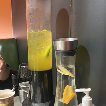 Hot Space Grilled Fish - Mango Sparkling water - Seafood Near Me - Edison, New Jersey Hot Space Grilled Fish - Mango Sparkling water - Seafood Near Me - Edison, New Jersey