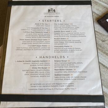Queen Victoria Place Restaurant - Menu - Bars Near Me - Niagara Falls, Ontario Queen Victoria Place Restaurant - Menu - Bars Near Me - Niagara Falls, Ontario