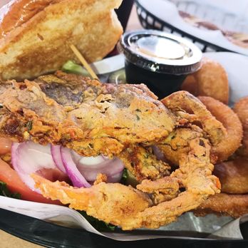 L P Steamers - Soft Shell Crab Sandwich. So good. - Seafood Near Me - Baltimore, Maryland