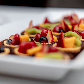 Primrose Bakery - a plate of fruit tarts - Bakeries Near Me - Pleasanton, California