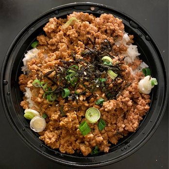 Arcadia Garden Cafe - Japanese Seaweed & Minced Pork with Egg on Rice (egg was missing) - Chinese Near Me - Arcadia, California Arcadia Garden Cafe - Japanese Seaweed & Minced Pork with Egg on Rice (egg was missing) - Chinese Near Me - Arcadia, California