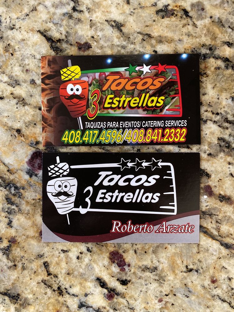Tacos Tres Estrellas Logo