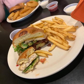 CJ's Diner - Fire avocado chicken club I'm so satisfied! - Diners Near Me - Palm Desert, California CJ's Diner - Fire avocado chicken club I'm so satisfied! - Diners Near Me - Palm Desert, California
