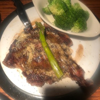 Ruby River Steakhouse - Garlic Peppered RibEye - Steakhouses Near Me - Reno, Nevada