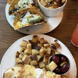 Chickichanga and Farm Stand Breakfast Tacos Chickichanga and Farm Stand Breakfast Tacos