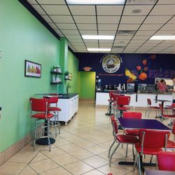Counter Culture Frozen Yogurt - Inside