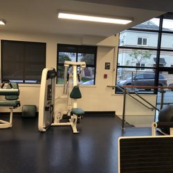 Albany Branch YMCA - Sunday, February 24, 2019: first floor weights area.