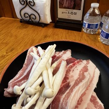 Honey Pig - Berkshire pork belly - not the regular ones - Korean Near Me - Leonia, New Jersey