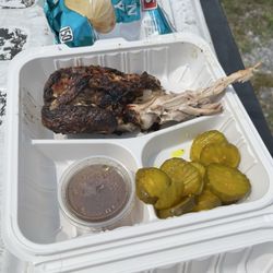 Kiwanis Bar-B-Que Chicken - Good portion size for $12