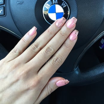 Yvonne's Nails - $45 new full set mani with Galaxy nail. Jennifer is awesome! - Nail Salons Near Me - Fremont, California