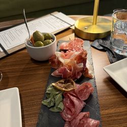 Vino Lab - Charcuterie with Italian cured meats and olives