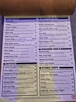 Menu photo 2 Ironhorse Kitchen + Bar Minot, ND