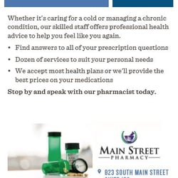Main Street Pharmacy