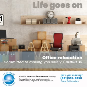 Platinum Moving Services - Are you searching for reliable office movers in Maryland, Virginia, or Washington, DC to relocate your DMV-area office? - Movers Near Me - Gaithersburg, Maryland Platinum Moving Services - Are you searching for reliable office movers in Maryland, Virginia, or Washington, DC to relocate your DMV-area office? - Movers Near Me - Gaithersburg, Maryland