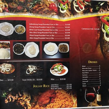 Agama Kitchen & Restaurant - menu - Caribbean Near Me - Bladensburg, Maryland