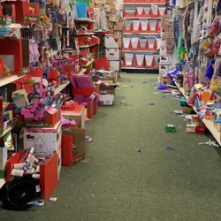 Dollar Tree - Yikes looks like customers made a mess