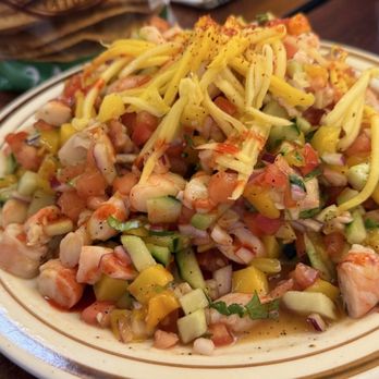 Camaron De Sinaloa - Plate Ceviche Camaron - Seafood Near Me - San jose, California
