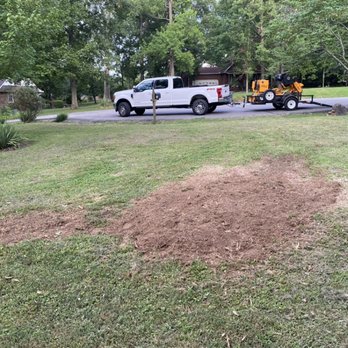 Key Stump Grinding - Grinding in Springfield... customer loved the results - Tree Services Near Me Key Stump Grinding - Grinding in Springfield... customer loved the results - Tree Services Near Me