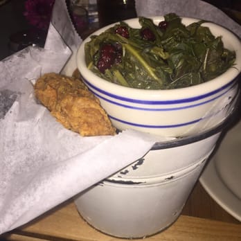 Sweet Chick - 3 piece Chicken bucket and greens - Southern Near Me - New York, New York Sweet Chick - 3 piece Chicken bucket and greens - Southern Near Me - New York, New York