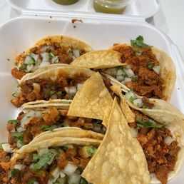 6 AL PASTOR TACOS 6 AL PASTOR TACOS