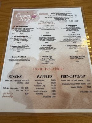 Menu photo 2 Cream & Sugar Cafe Westmoreland, NY Menu photo 2 Cream & Sugar Cafe Westmoreland, NY