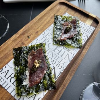 Bazaar Meat by José Andrés - Tacos with caviar and gold leaf - Steakhouses Near Me - Chicago, Illinois