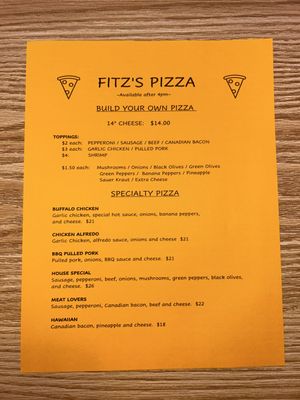 Menu photo 2 Fitz’s Wandering Pines Eatery & Pub Gilbert, MN Menu photo 2 Fitz’s Wandering Pines Eatery & Pub Gilbert, MN